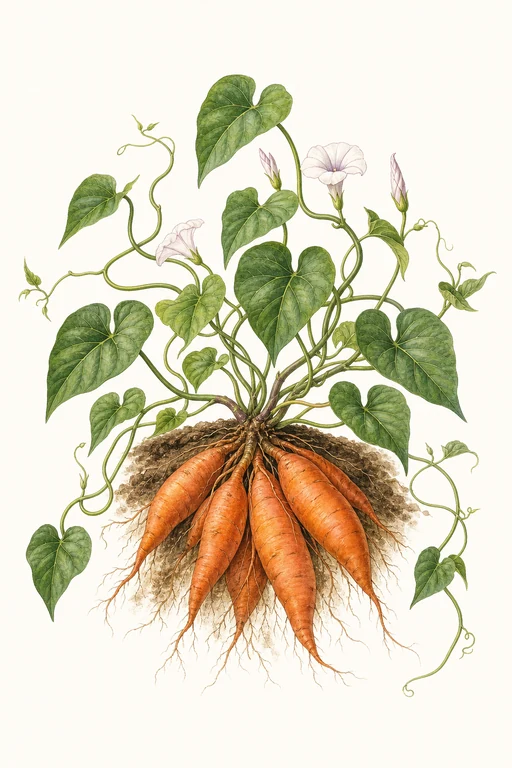 Botanical illustration of Envy