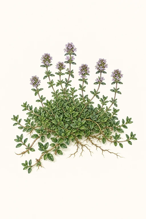 Botanical illustration of Creeping