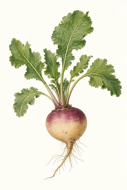 Botanical illustration of Purple Dragon