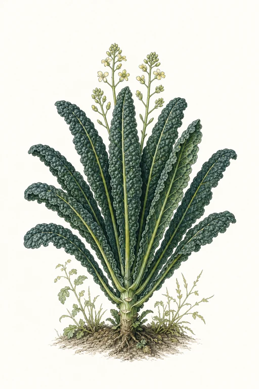 Botanical illustration of Dinosaur