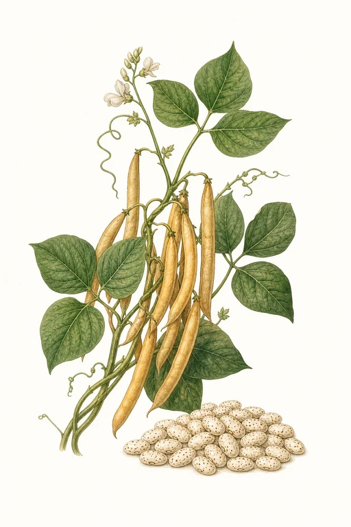 Botanical illustration of Mayflower