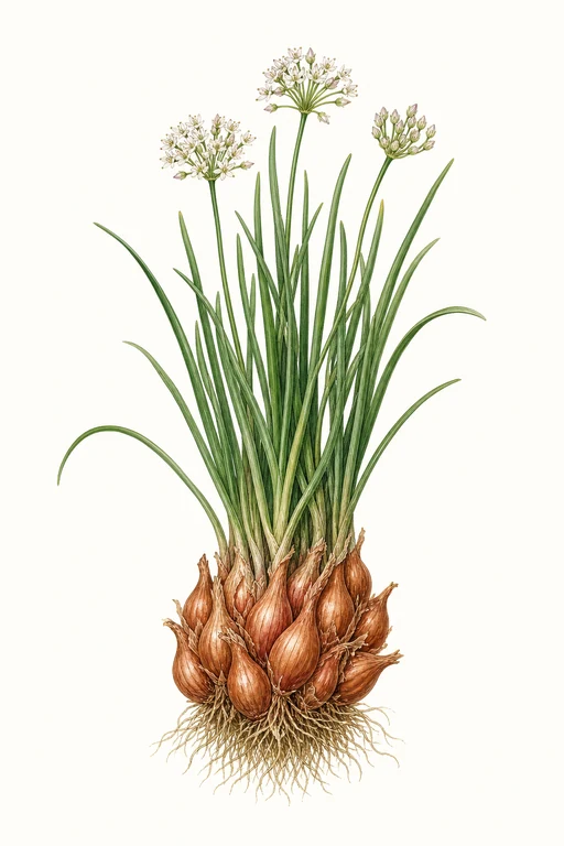 Botanical illustration of Pikant