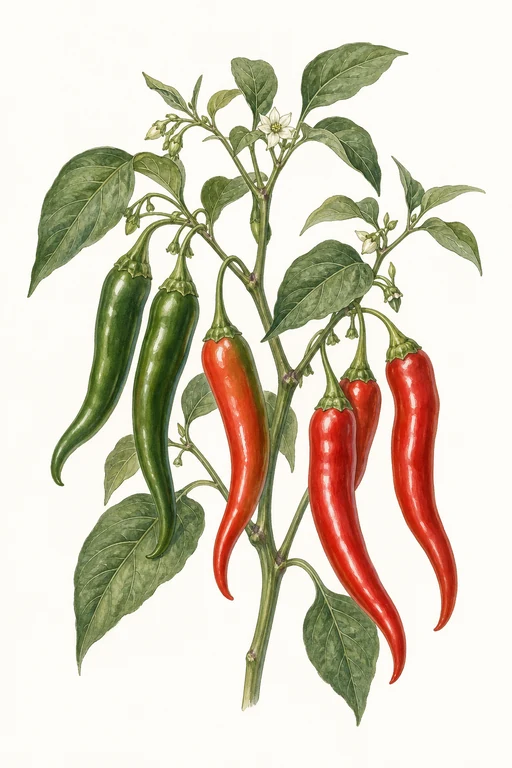 Botanical illustration of Forajido
