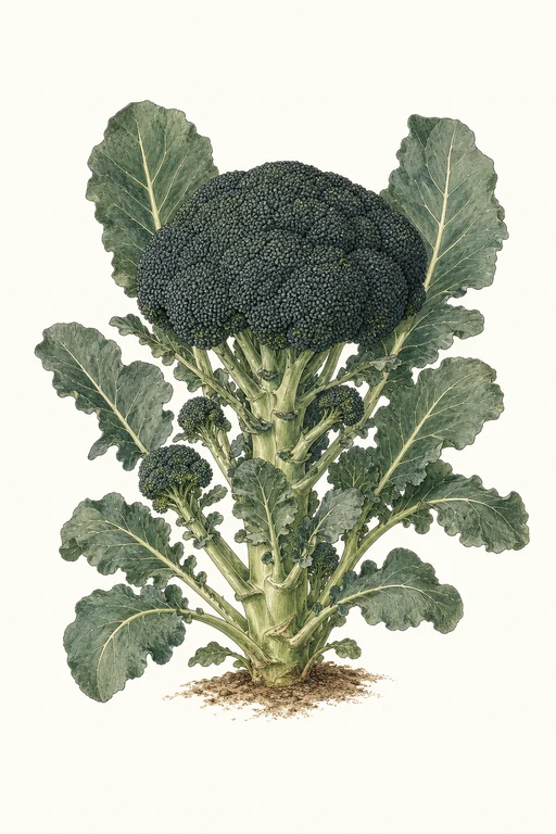 Botanical illustration of Packman