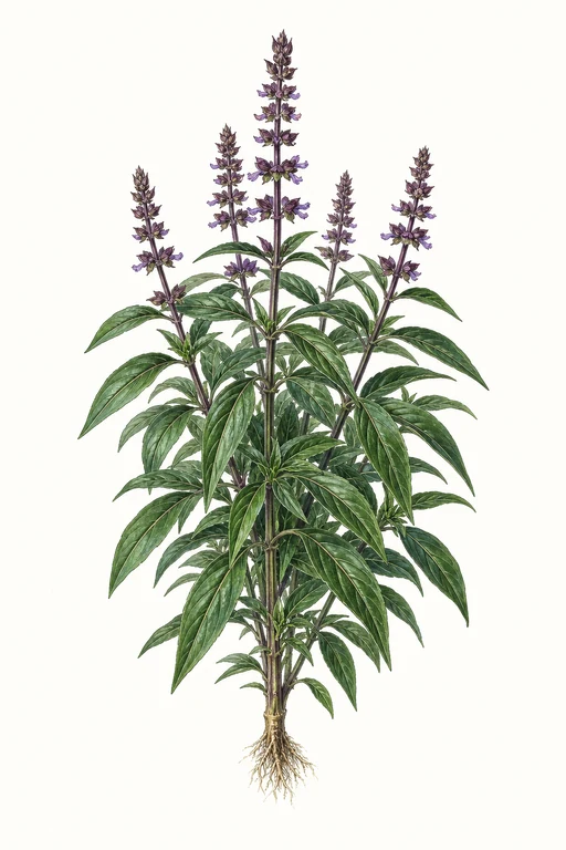 Botanical illustration of Horapha