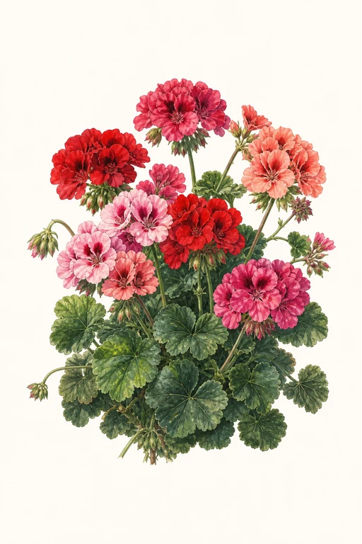 Botanical illustration of Maverick Mix