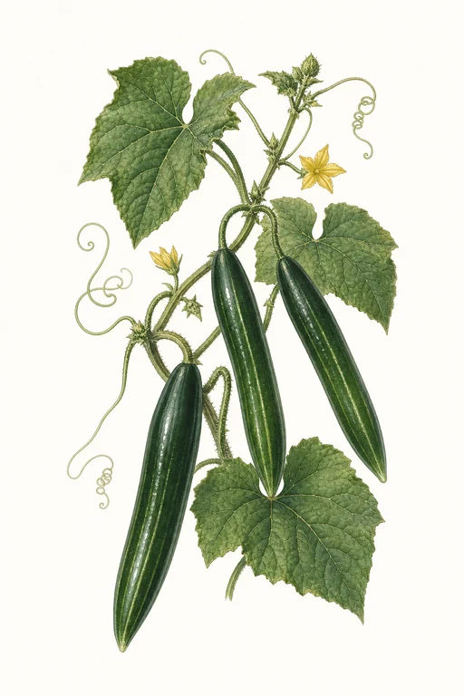 Botanical illustration of Tanja