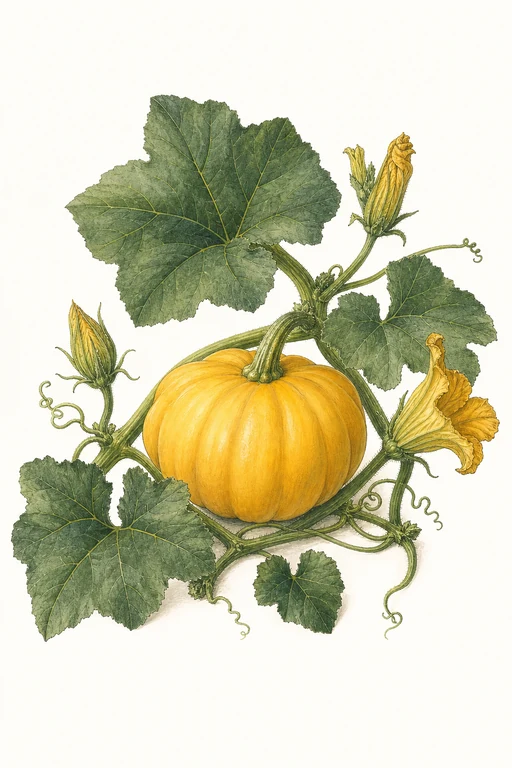 Botanical illustration of Sunshine F1