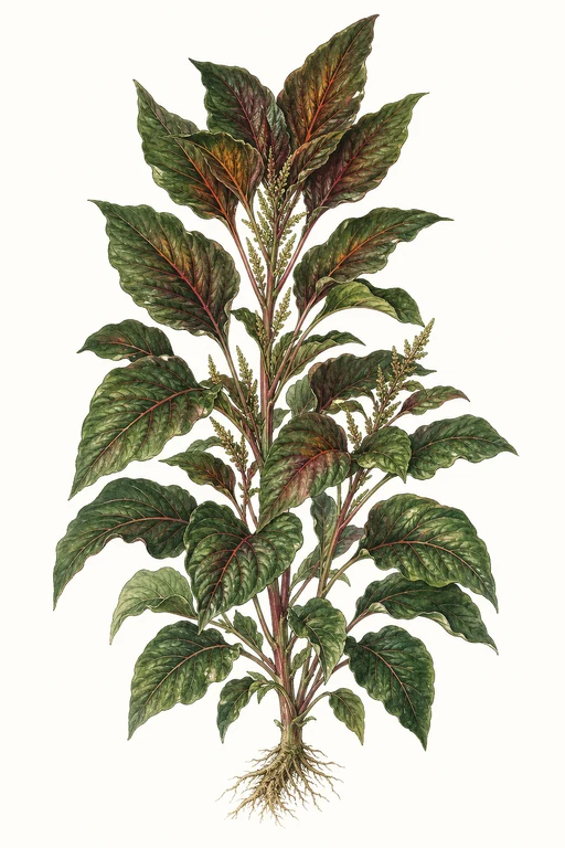 Botanical illustration of Molten Fire