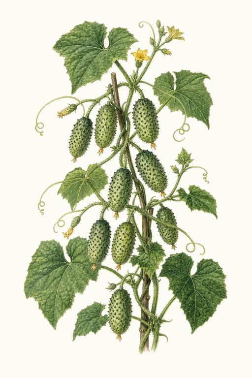 Botanical illustration of Salt and Pepper
