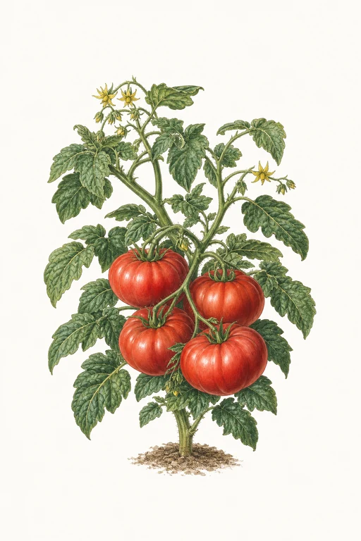 Botanical illustration of Bush Goliath
