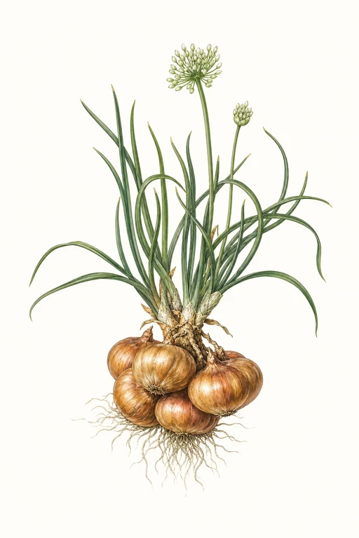 Botanical illustration of Cipollini