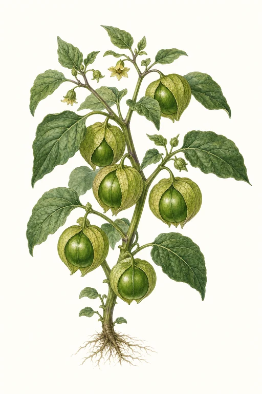 Botanical illustration of Rio Grande Verde