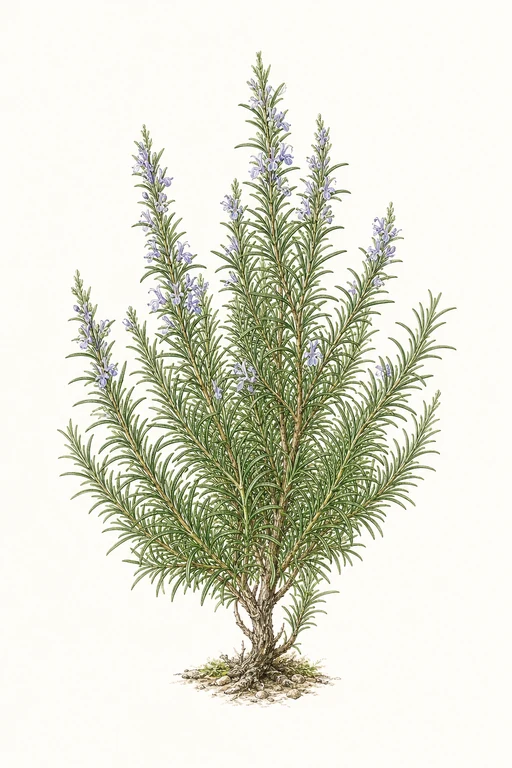 Botanical illustration of Hill Hardy