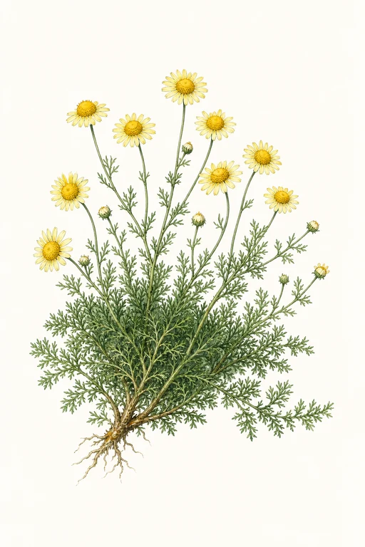 Botanical illustration of Zloty Lan