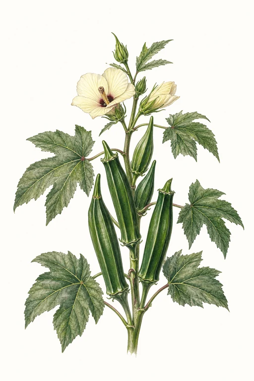 Botanical illustration of Beck's Garden Pride