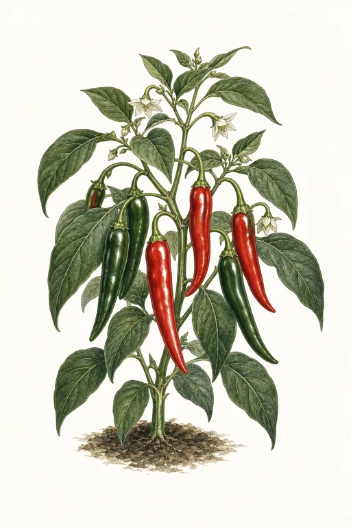 Botanical illustration of Napoli Sweet