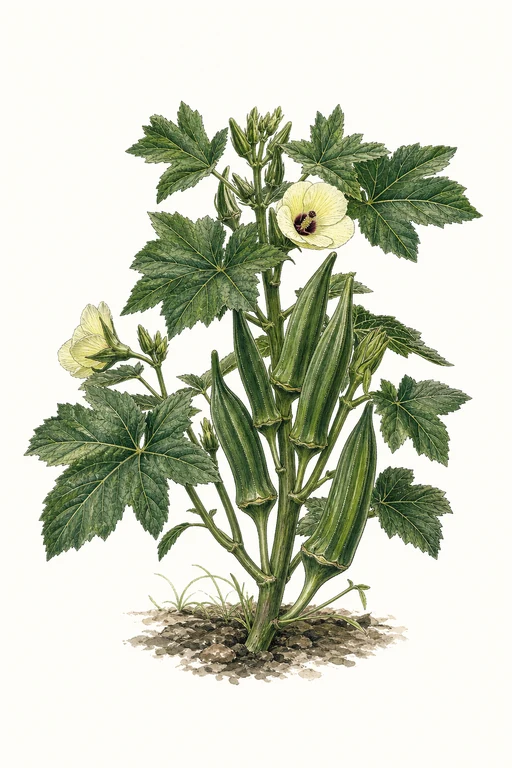 Botanical illustration of Dwarf Stovall