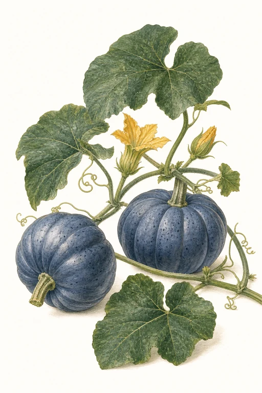Botanical illustration of Blue Ballet