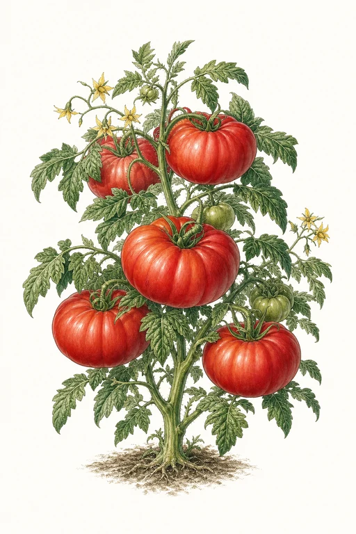 Botanical illustration of Goliath Griller