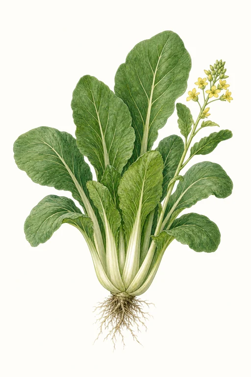 Botanical illustration of Pusa Kirat