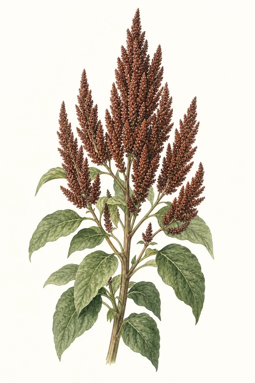 Botanical illustration of Opopeo Amaranth