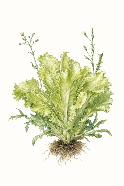 Botanical illustration of Green Ice