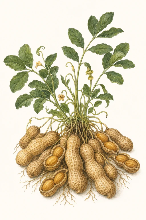 Botanical illustration of Carwile's Virginia Jumbo