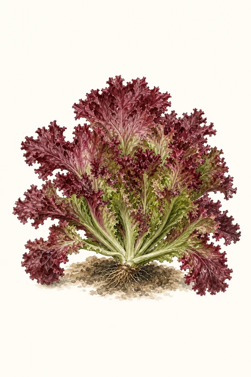 Botanical illustration of Lollo Di Vino