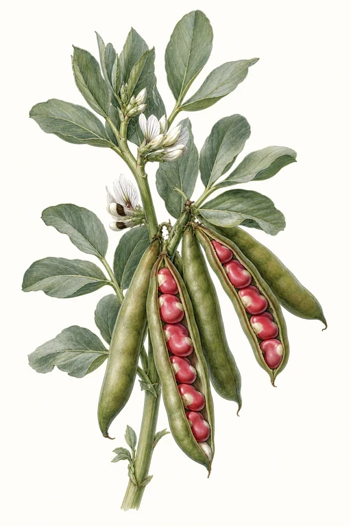 Botanical illustration of Red Epicure