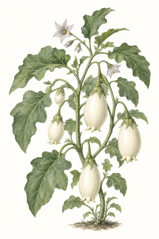 Botanical illustration of White Star