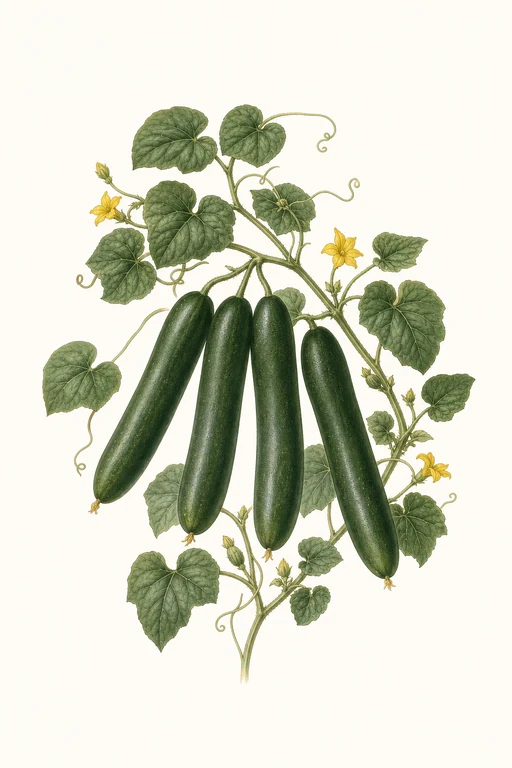 Botanical illustration of H-19 Little Leaf