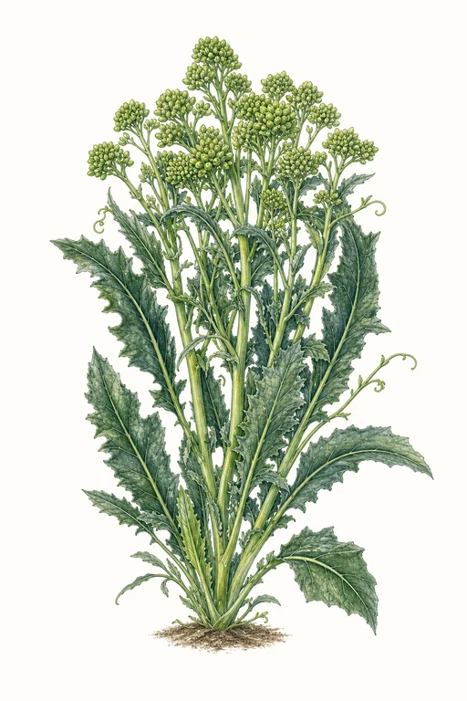 Botanical illustration of Spring Raab