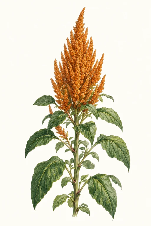 Botanical illustration of Orange Giant