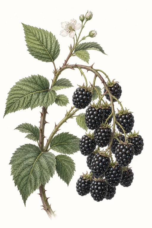 Botanical illustration of Marion