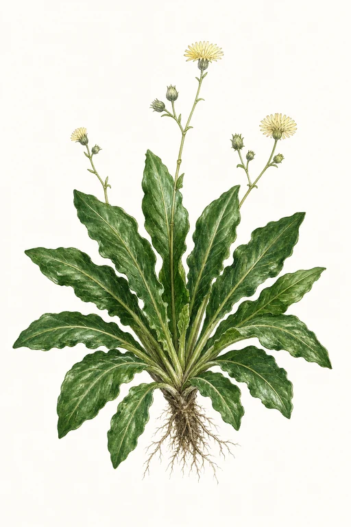 Botanical illustration of Galantina