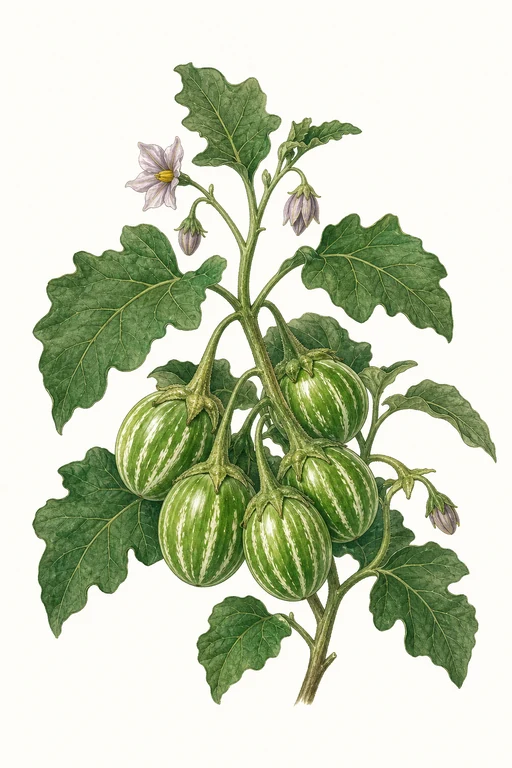 Botanical illustration of Shamrock