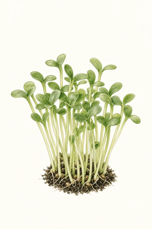 Botanical illustration of Sprout