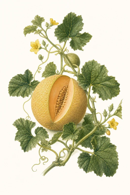 Botanical illustration of Eden's Gem