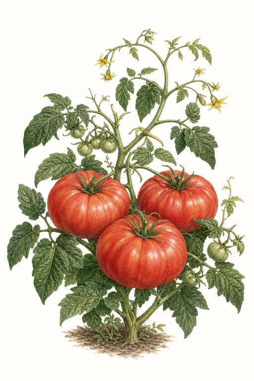 Botanical illustration of Homestead 8611