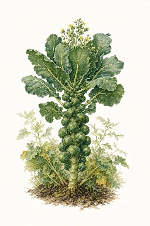 Botanical illustration of Early Half