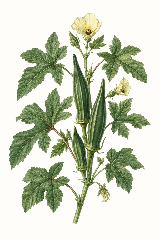Botanical illustration of Jambalaya