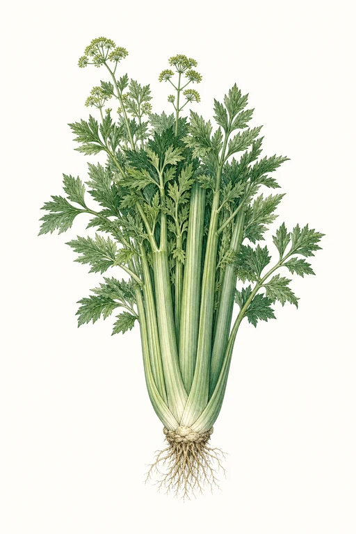 Botanical illustration of Mentor