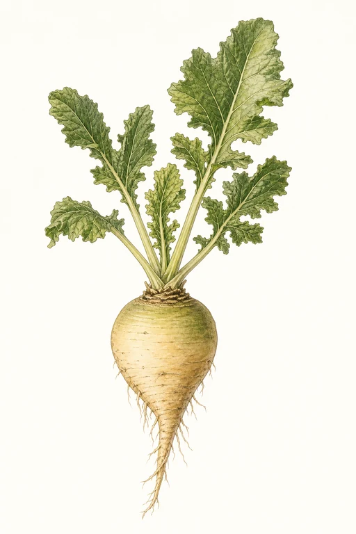 Botanical illustration of Ratte