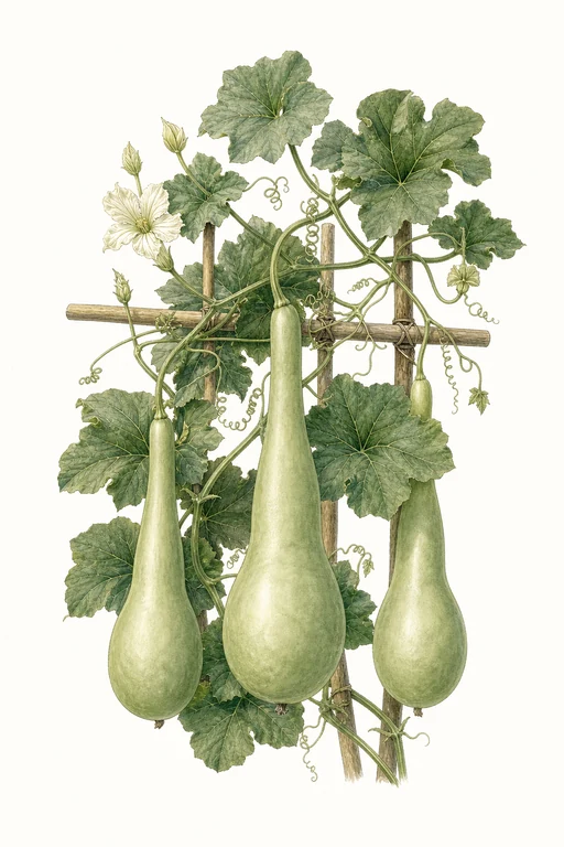 Botanical illustration of Da Hulu