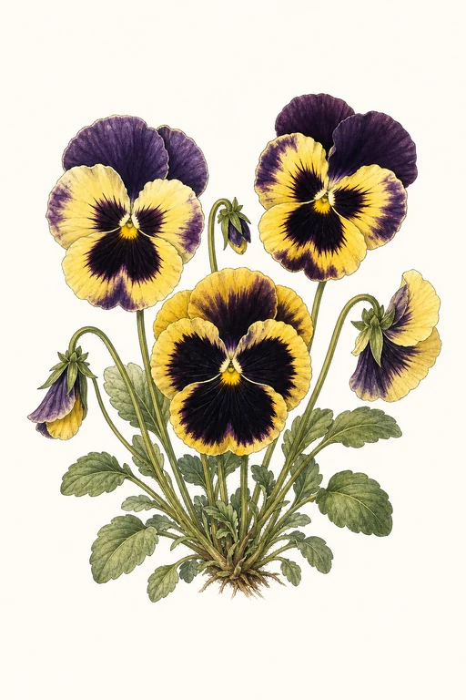 Botanical illustration of Majestic Giant II
