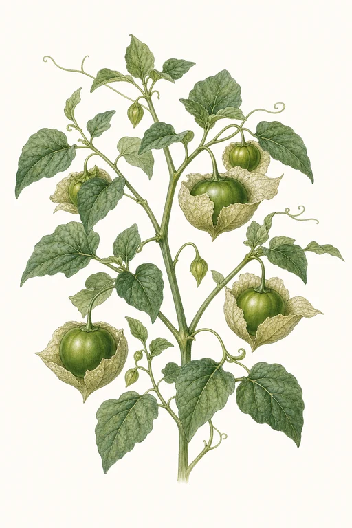 Botanical illustration of De Milpa