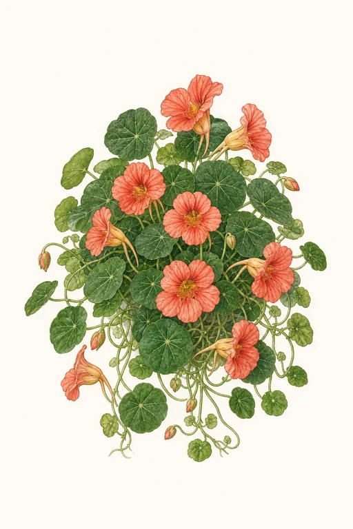 Botanical illustration of Salmon Baby