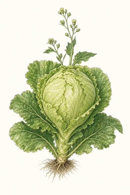 Botanical illustration of Iceberg