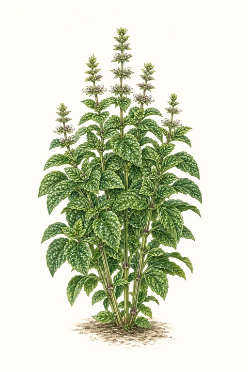 Botanical illustration of Thai Towers